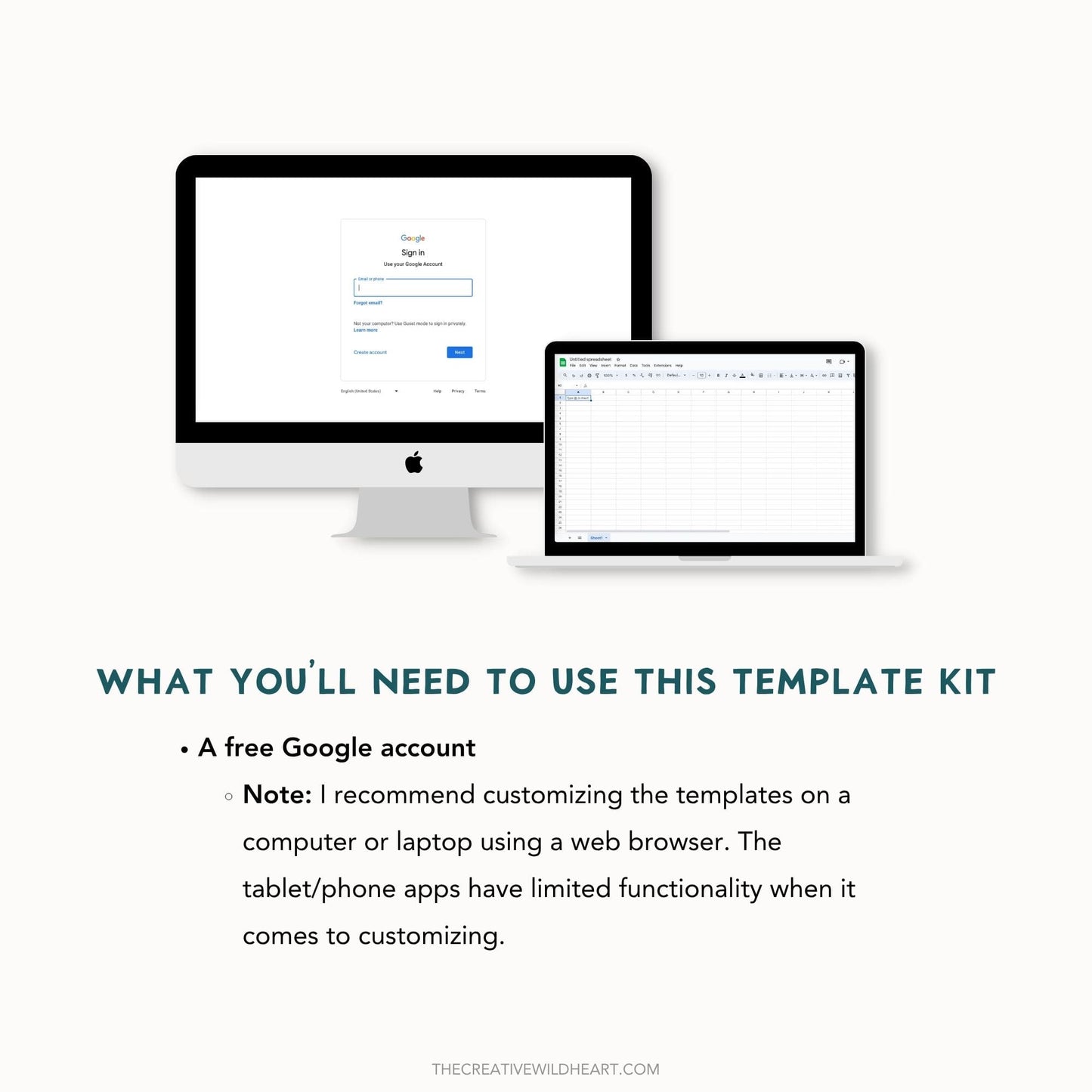 The Google Sheets Mini Template Kit - TV Show + Movie Tracker Edition