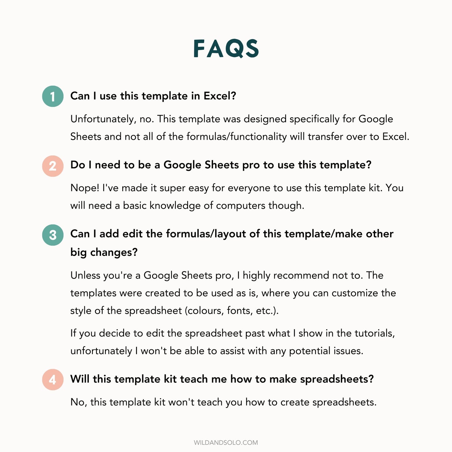 The Google Sheets Mini Template Kit - Simple Weekly Planner Edition