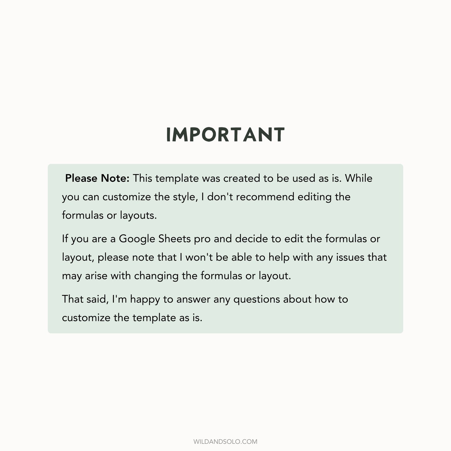 The Google Sheets Mini Template Kit - Simple Weekly Planner Edition