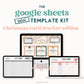 The Google Sheets Mini Template Kit - Christmas Card Tracker Edition