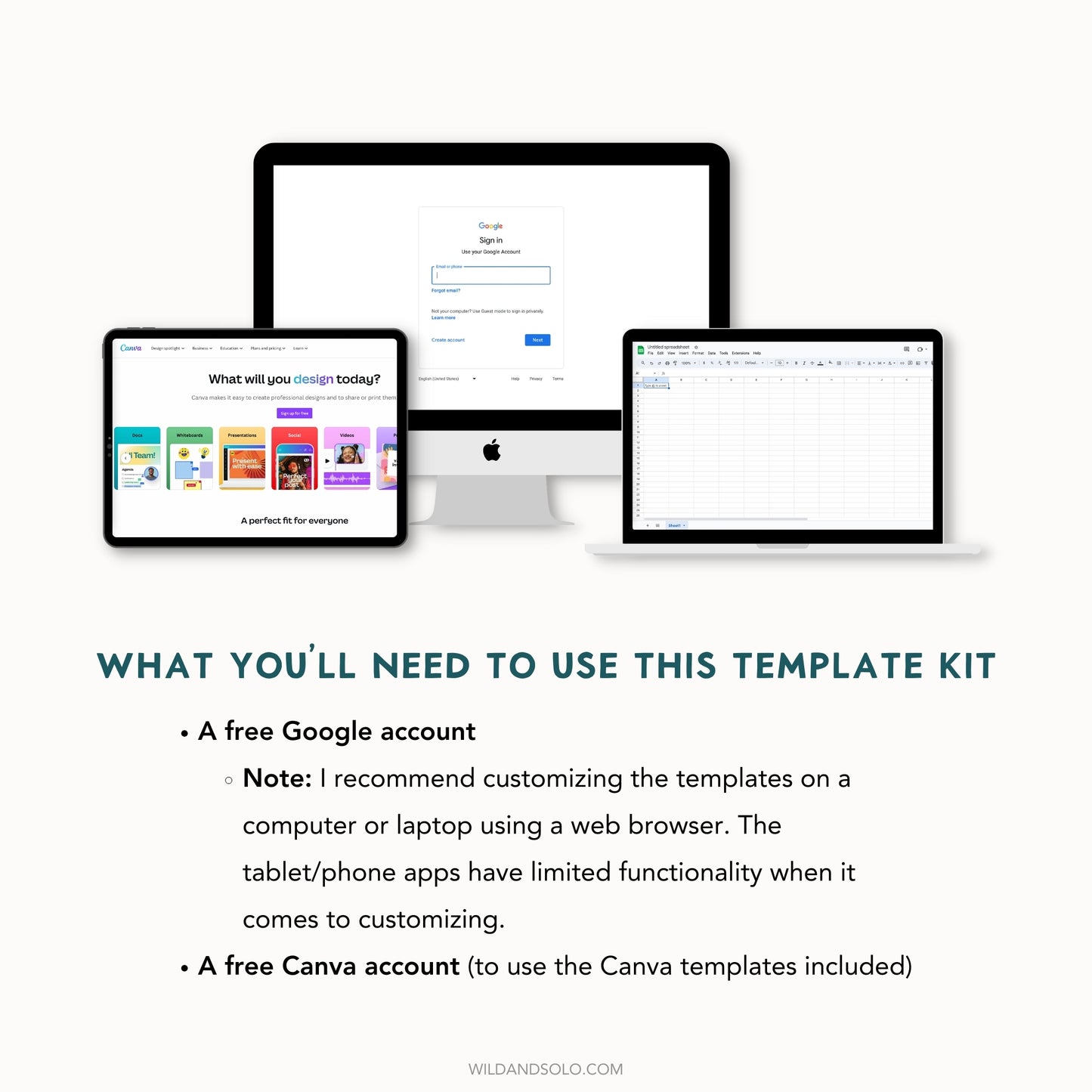 The Google Sheets Mini Template Kit - Christmas Gift Tracker Edition