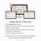 The Google Sheets Mini Template Kit - Simple Year At A Glance Calendar Edition