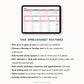 The Google Sheets Mini Template Kit - Simple Year At A Glance Calendar Edition