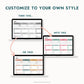 The Google Sheets Mini Template Kit - Simple Year At A Glance Calendar Edition