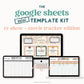 The Google Sheets Mini Template Kit - TV Show + Movie Tracker Edition