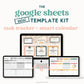 The Google Sheets Mini Template Kit - Task Tracker + Smart Calendar Edition