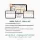 The Google Sheets Mini Template Kit - Weekly To Do List Edition