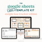 The Google Sheets Mini Template Kit - Weight Loss Tracker Edition