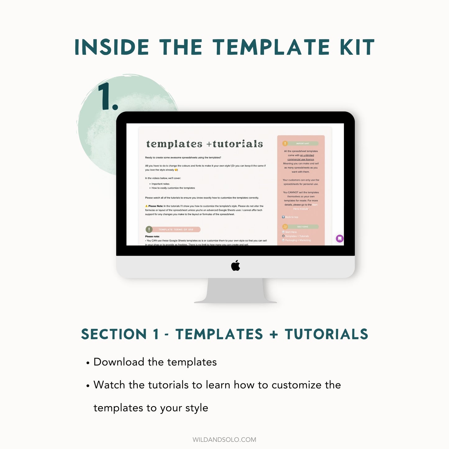 The Google Sheets Template Kit - Simple Budget Edition