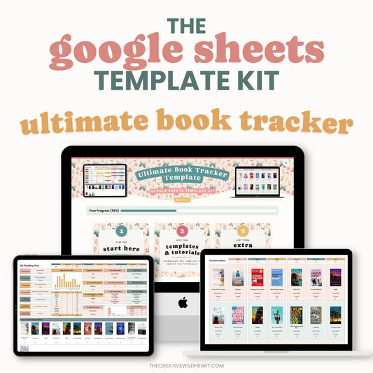 The Google Sheets Template Kit - Ultimate Book Tracker Edition