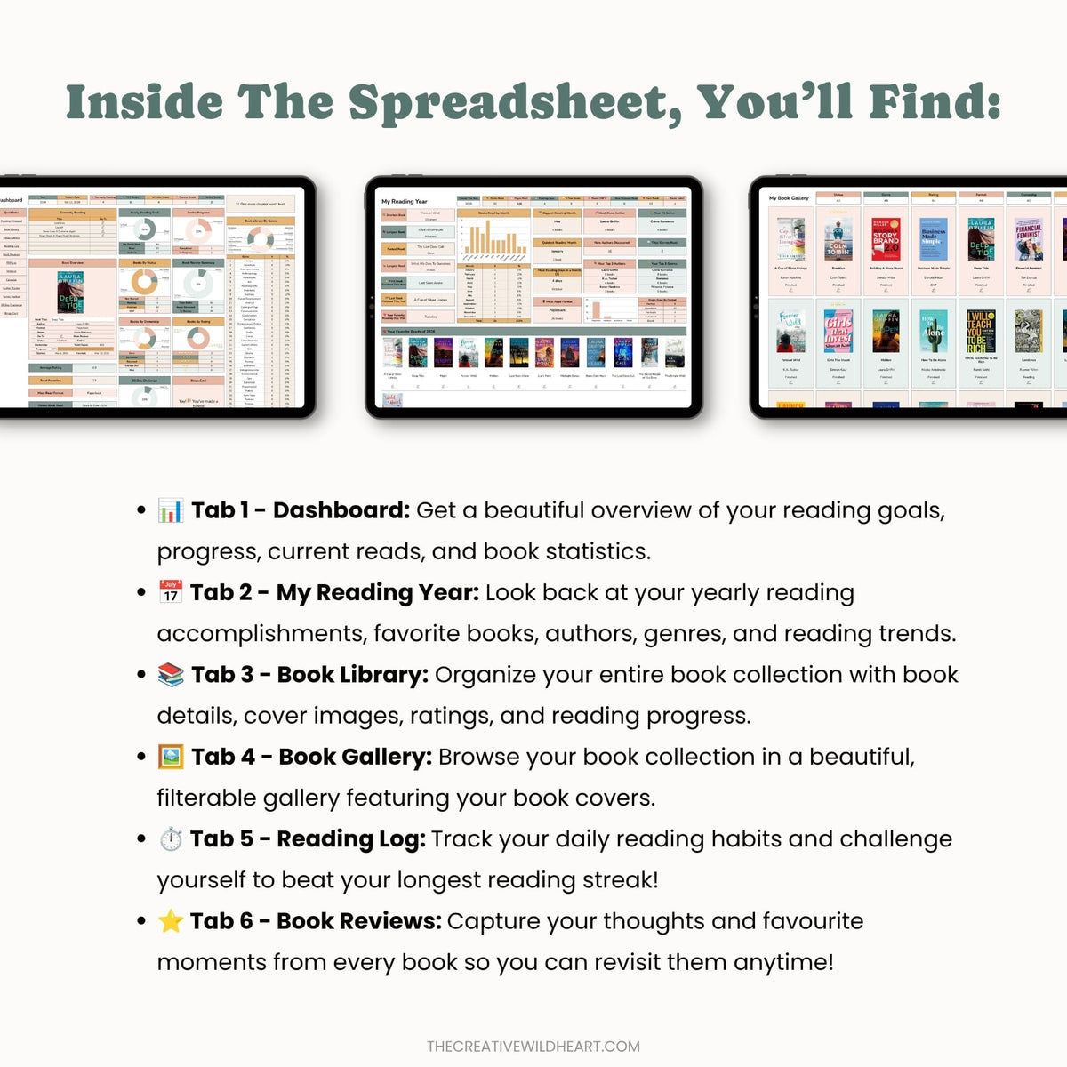 The Google Sheets Template Kit - Ultimate Book Tracker Edition
