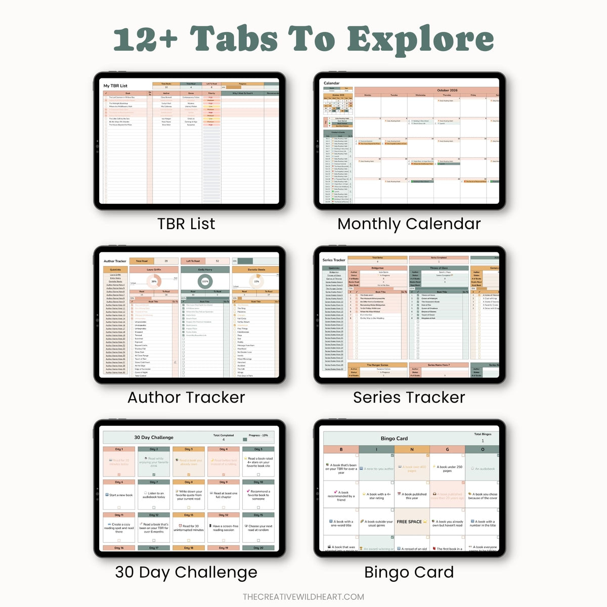 The Google Sheets Template Kit - Ultimate Book Tracker Edition