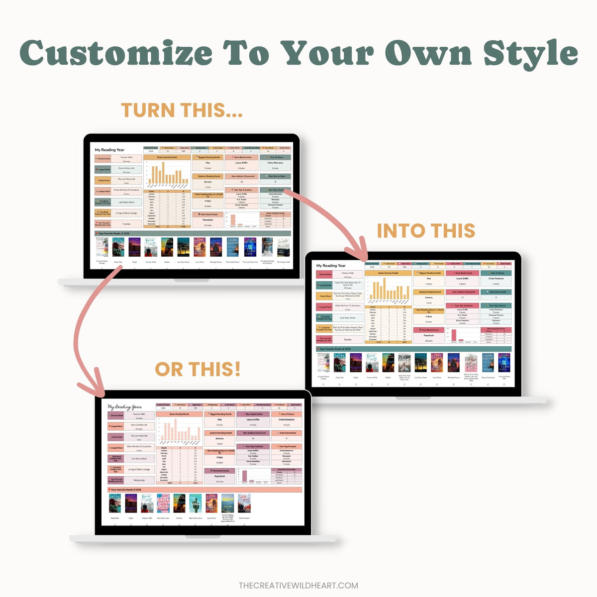 The Google Sheets Template Kit - Ultimate Book Tracker Edition